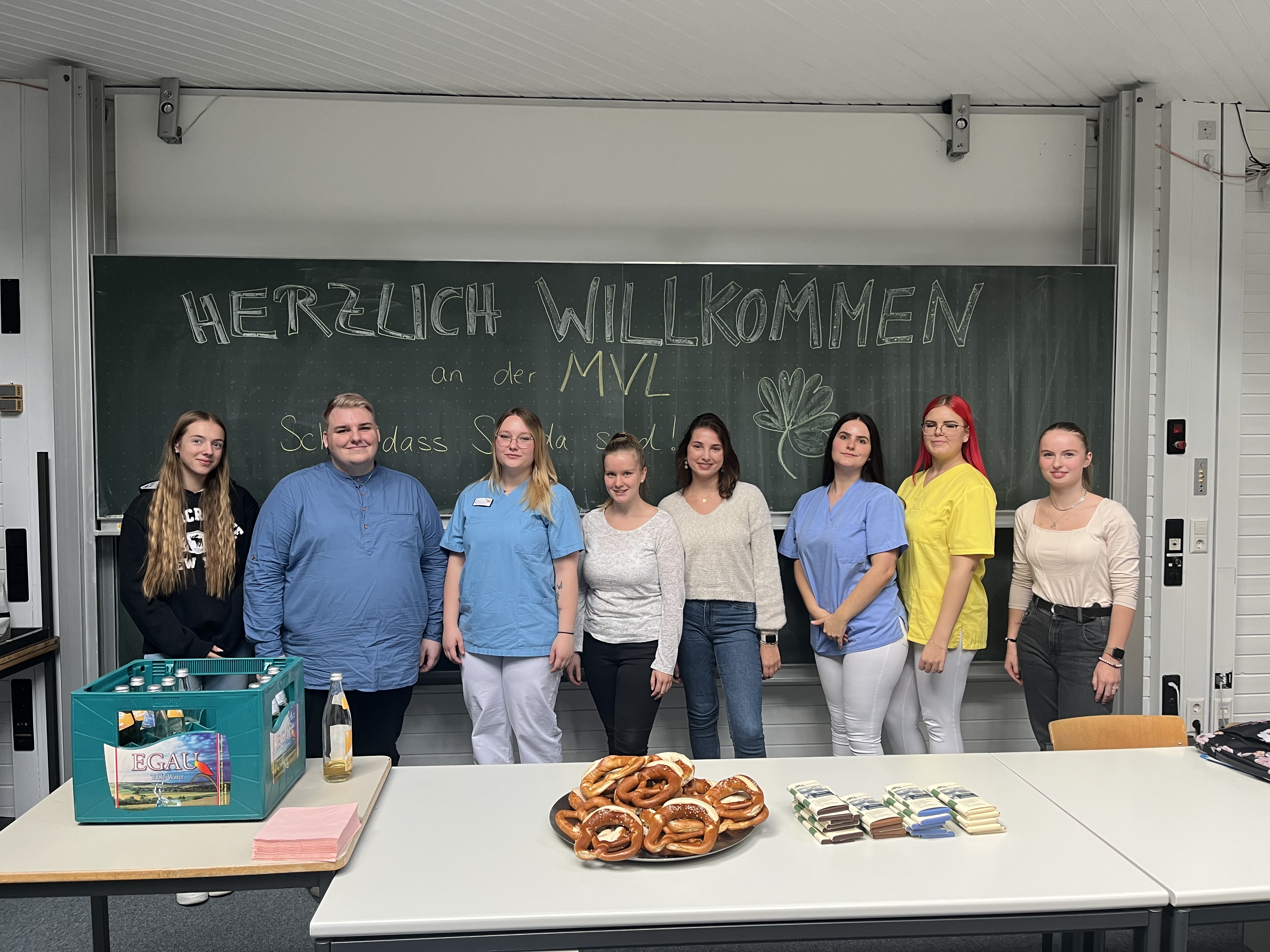 Auzubildende zu Besuch an der MVL (5.10.2023)