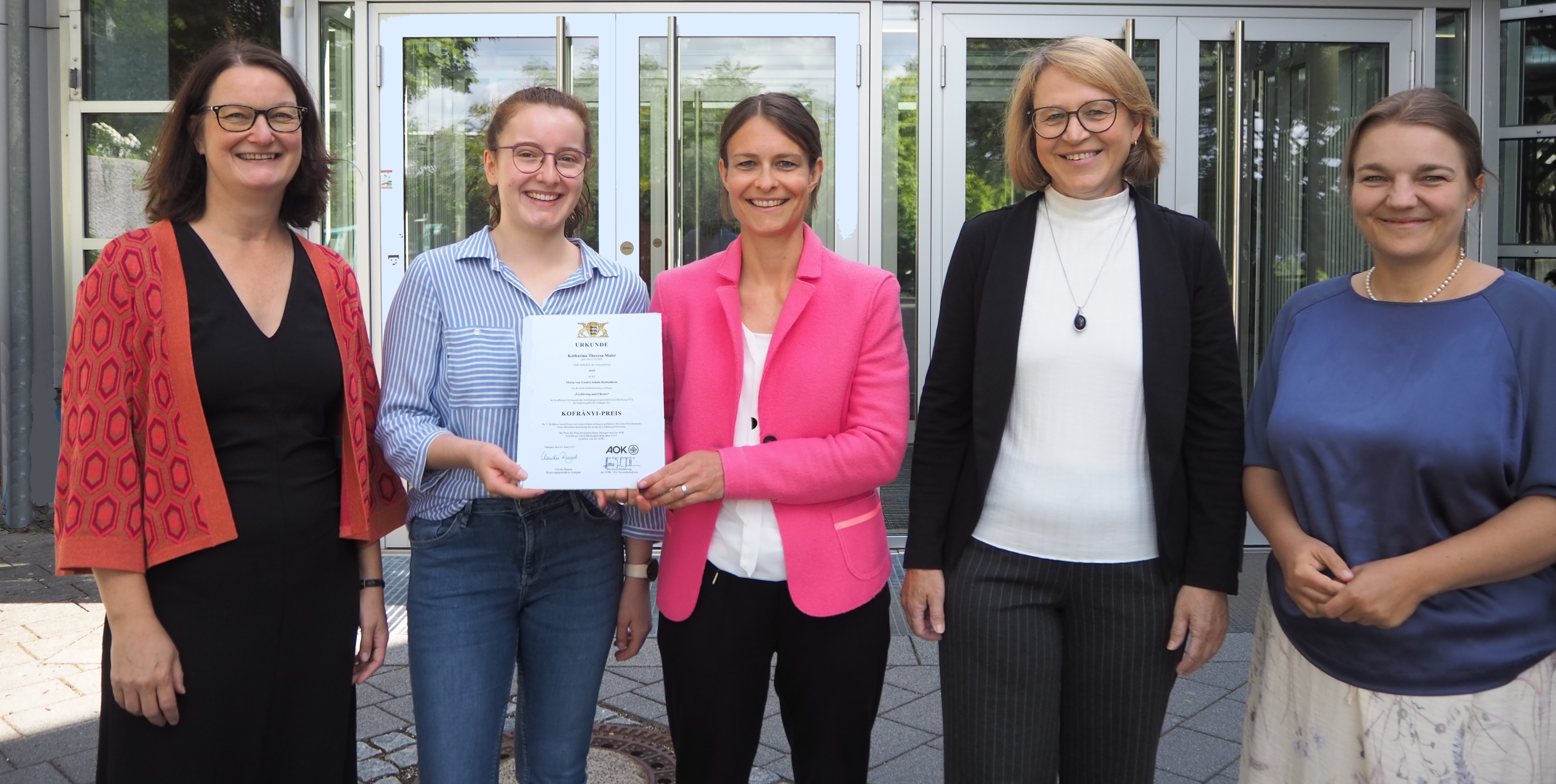 Ernst-Kofrányi-Preis für Katharina Theresa Maier